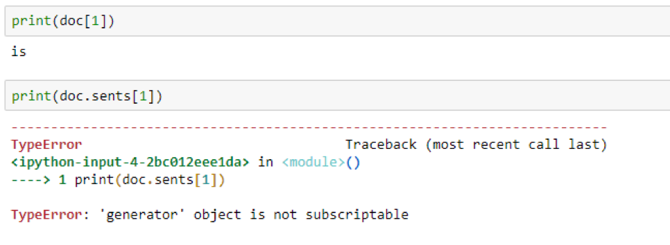 Explain how to perform a sentence segmentation in Python using Spacy ...